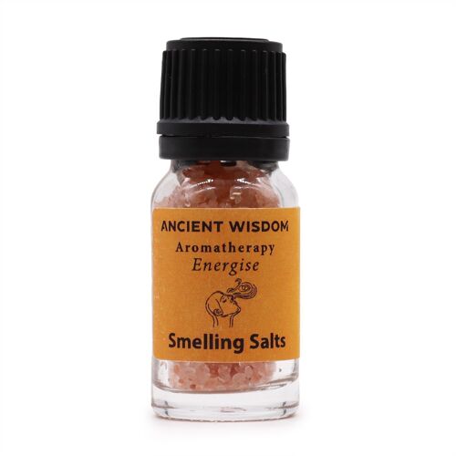 SSalt-07 - Energise Aromatherapy Smelling Salt - Sold in 10x unit/s per outer