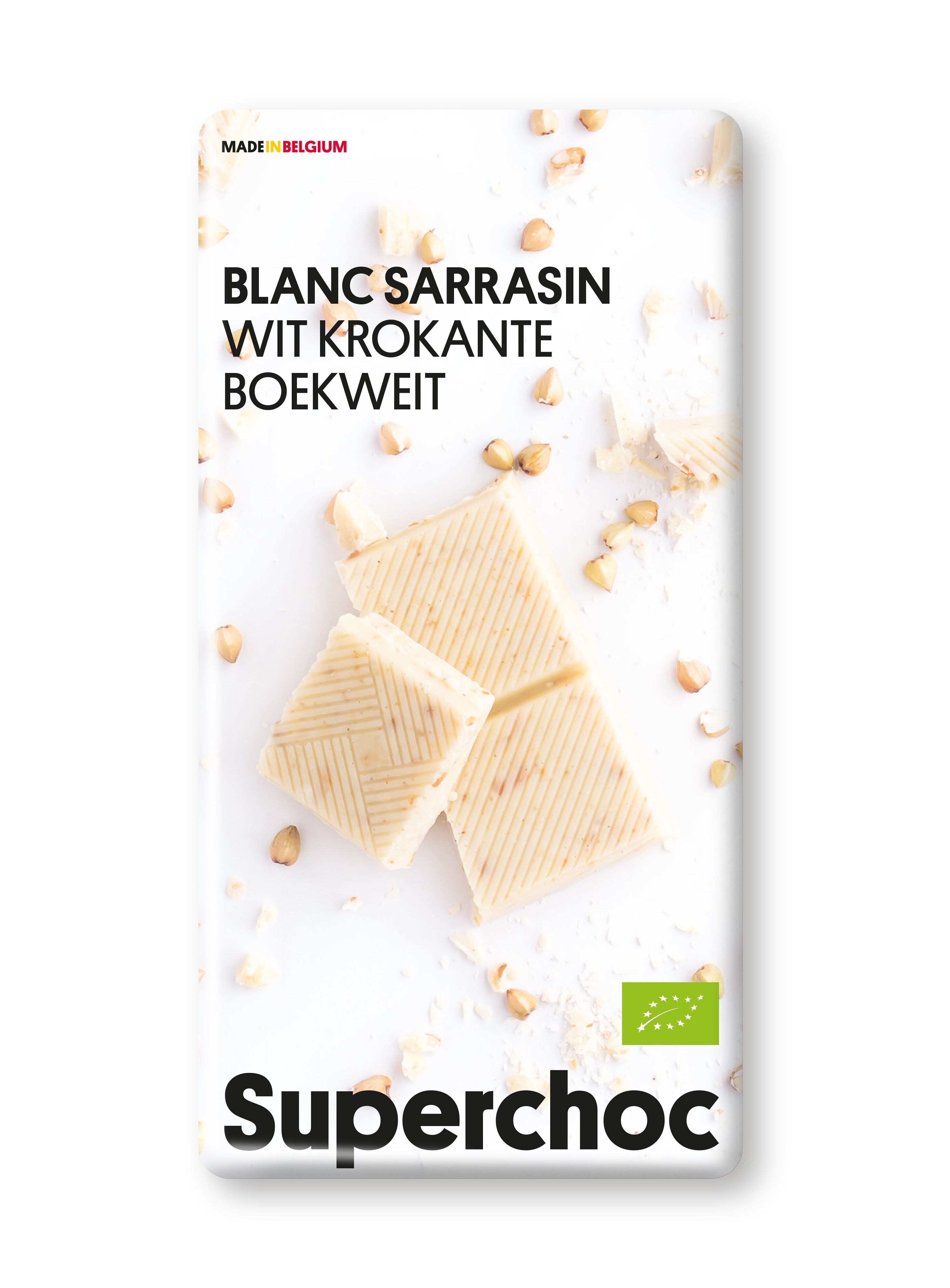 Supershock: Cioccolato Bianco con Grano Saraceno