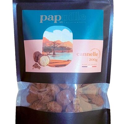 Billes de Biscuits Sucrés  Pap et Pille CANNELLE 200g