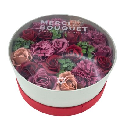 SFBX-05 - Round Box - Vintage Roses - Sold in 1x unit/s per outer
