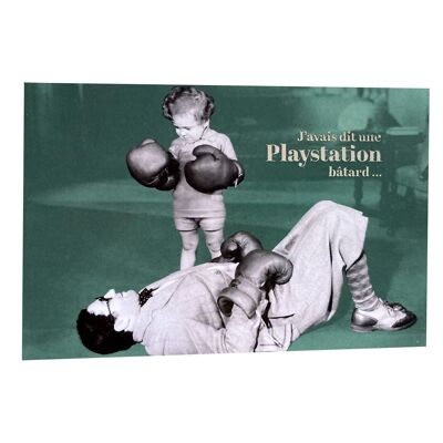 Tarjeta de fin de año - Playstation