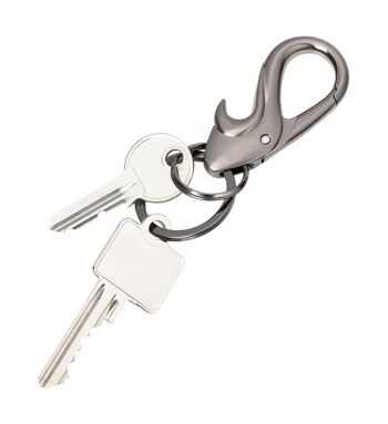 Porte-clés | avec 2 anneaux pour l'organisation des clés | BAISSE 2