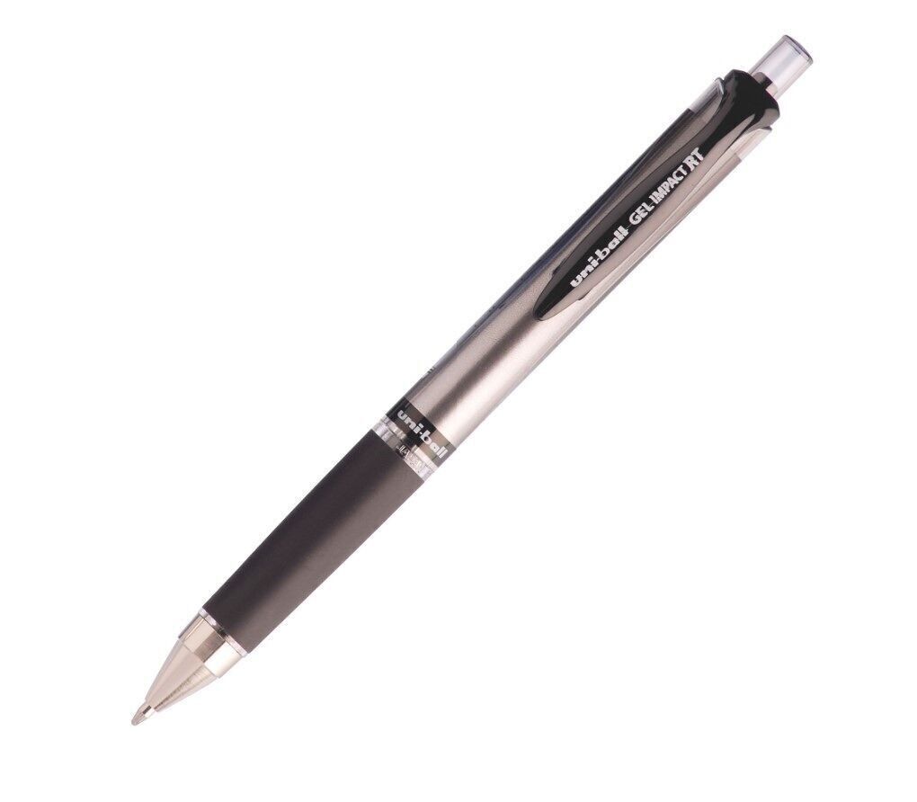 Uni-ball - gamma SIGNO GEL IMPACT RT - rif: UMN152/10S - Rullo inchiostro gel retrattile, scrittura larga - 1 mm