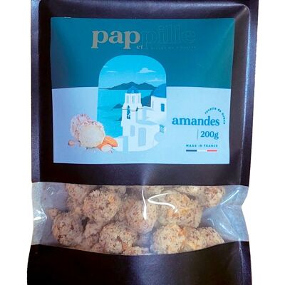 Pap et Pille Palline di Biscotto Dolce alle MANDORLE 200g