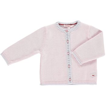 Cardigan Bébé Mérinos - Pétale 1