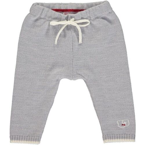 Merino Knitted Baby Leggings - Mist