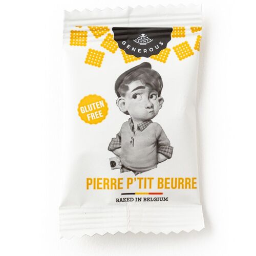 Biscuits individuels Pierre P'tit Beurre (100 pièces)