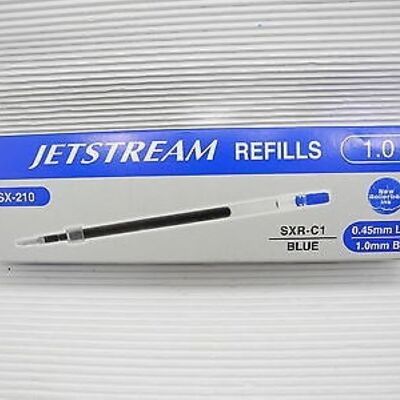 Uni-ball - Gama JETSTREAM REFILLS - ref: SXRC1 - Recambio de escritura media para SX210 -