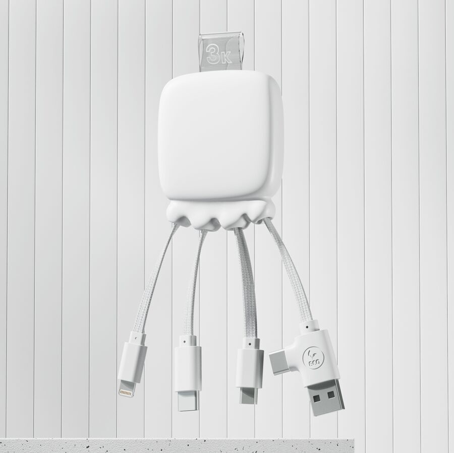 🔋 Batterie externe 🔋 Gamma Recyclé Charger 3000mAh - Blanc