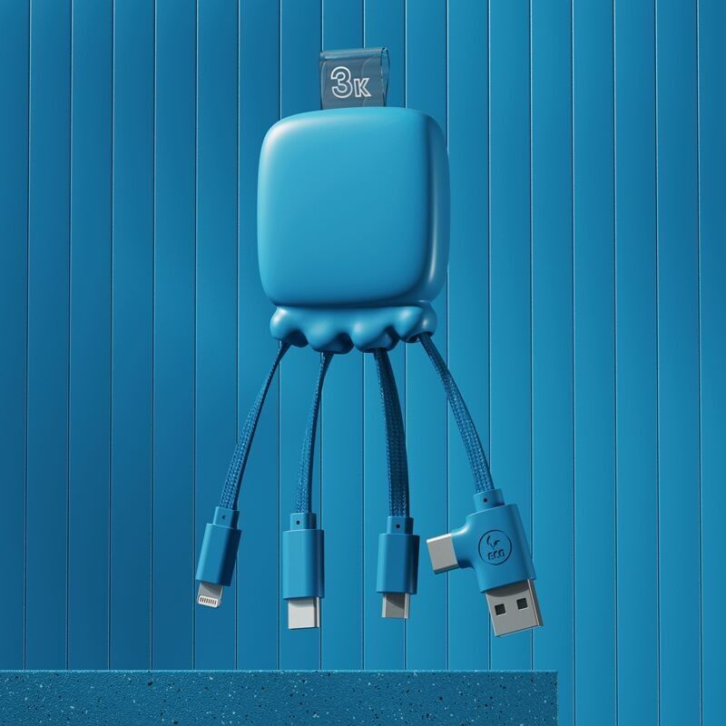 🔋 Batterie externe 🔋 Gamma Recyclé Charger 3000mAh - Bleu