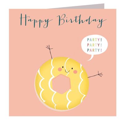 WO37 Party Ring Birthday Card