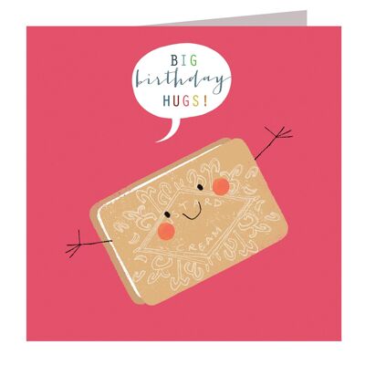 WO42 Birthday Custard Cream Card