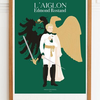 Póster L'AIGLON de Edmond Rostand - - Formato A3