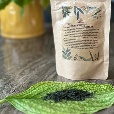 Sencha Sayuri té verde ecológico 50 gr