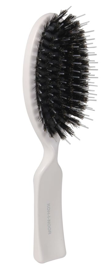 Brosse à cheveux pneumatique ECO avec poils de sanglier et épingles en nylon 6