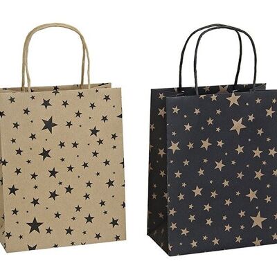 Star decor gift bag made of paper