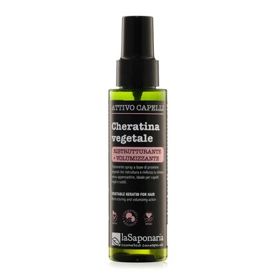 Cheratina vegetale - Attivo spray capelli ristrutturante