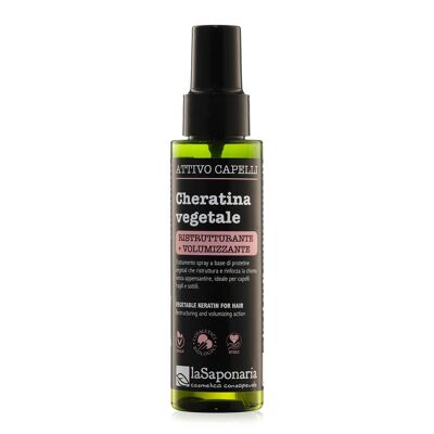 Kératine Végétale - Spray capillaire restructurant actif (100 ml)