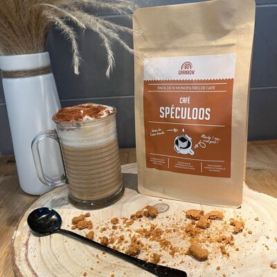 Caffè aromatizzato Speculoos - 10 filtri singoli