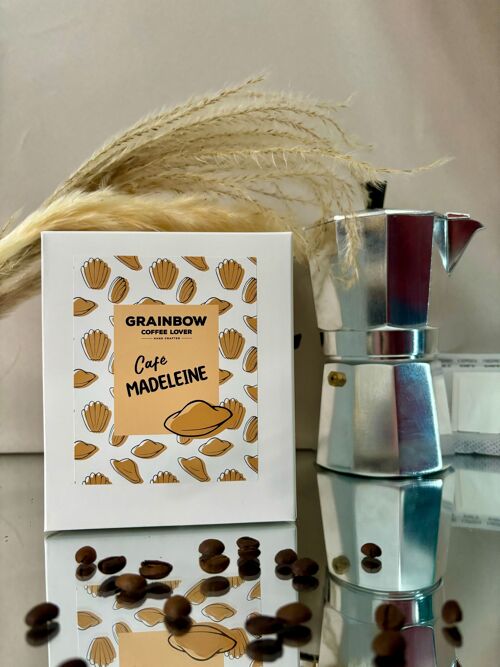 Café aromatisé Madeleine  - Box 10 monofiltres