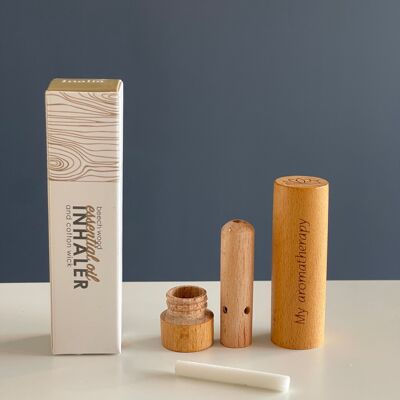 Diffuseur inhalateur Inalia en bois de hêtre par lot de 12