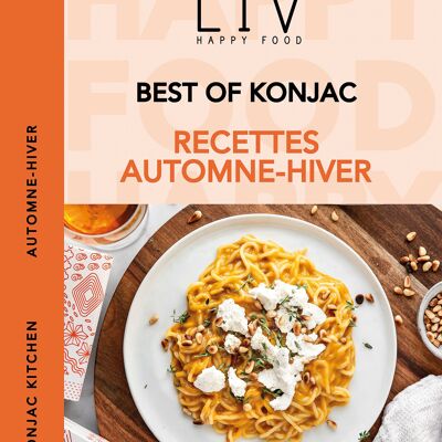 Autumn-Winter recipe book based on healthy and quick konjac