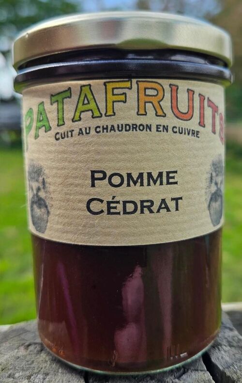 Patafruits pomme cédrat