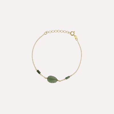 Cleopatra Leaf & Stones Bracelet