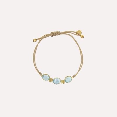 Pulsera Piedras y Flores