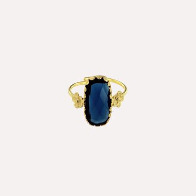 Bague Fleurs Rec Stone