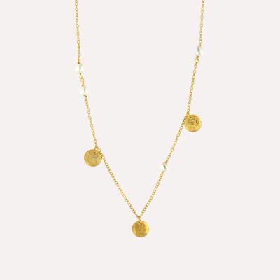Toscas & Pearls Necklace