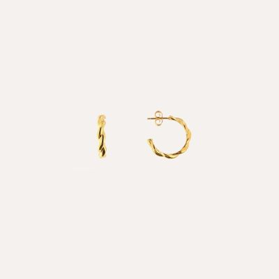 Garçonne Hoop Earrings