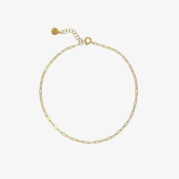 Bracelet de cheville en ambre 1