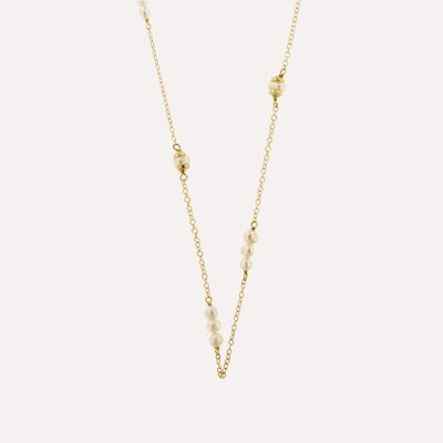 Collier triple perles