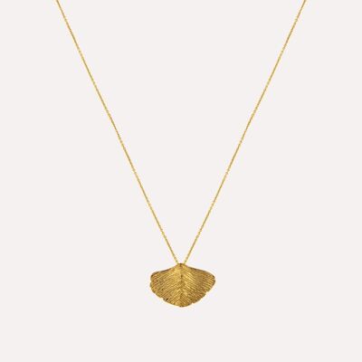 Collar de ginkgo