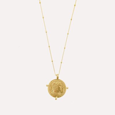Roman Coin Large Necklace