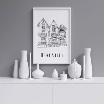 Affiche Deauville - Papier A4 / A3 / 40x60 6