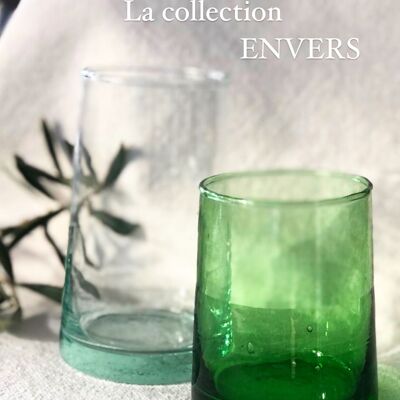 REVERSE LENSES - Green and transparent