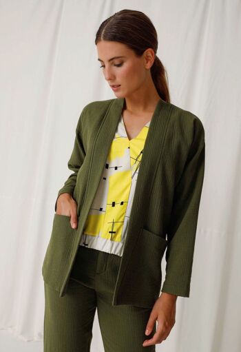 CH01 Veste Crispum Vert Mousse 3