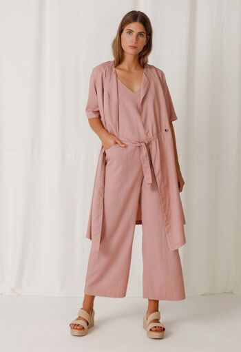 V03 Robe Vinca Rose Pâle 6