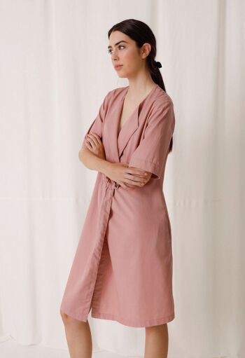 V03 Robe Vinca Rose Pâle 8