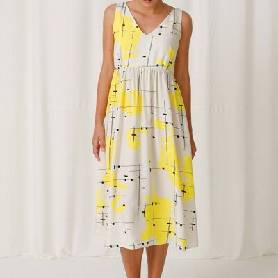 V09 Dress Verbena Radiant Yellow