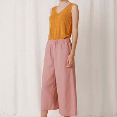 P02 Pantalon Parlatorei Rose Pâle