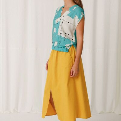 F02 Skirt Ferula Canary Yellow