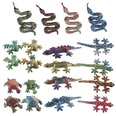 Animales de arena fabricados en textil de colores 20 piezas