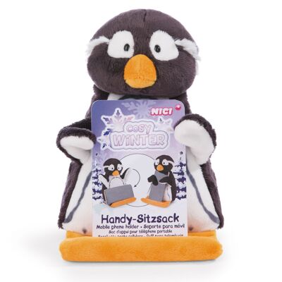 Handy Sitzsack Pinguin Stas 19x14x18cm GREEN