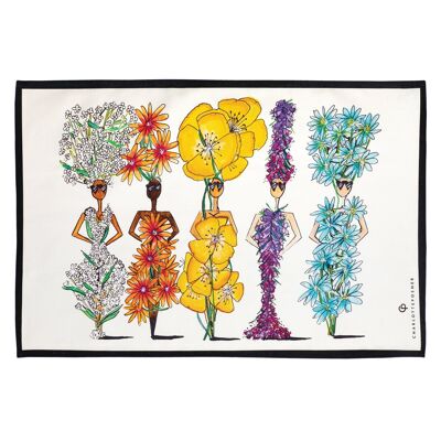 FULL BLOOM TEA TOWEL