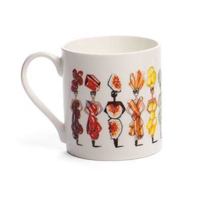 TASSE DE CRISTAUX ARC-EN-CIEL