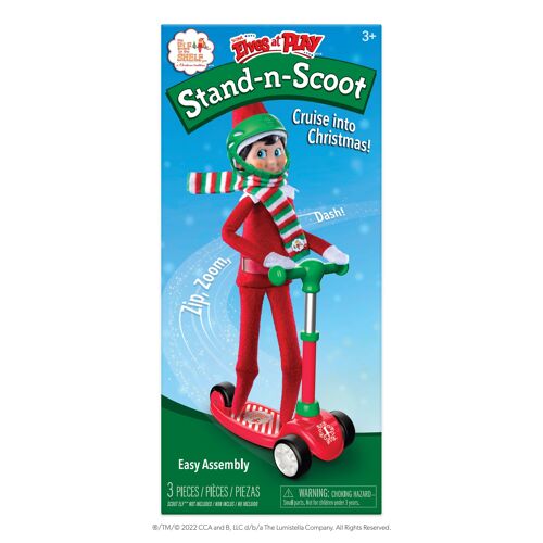 The Elf on the Shelf : Elfos en Acción, Patinete y Casco