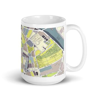 Mug Illustré Plan du 5eme arrondissement de PARIS 11